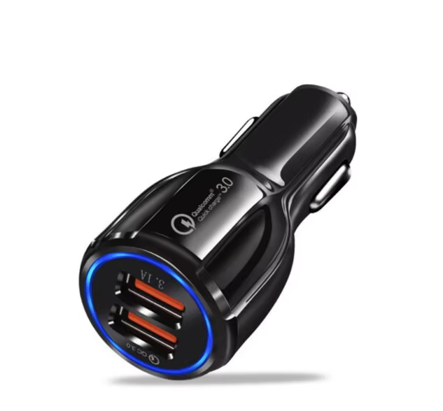 Cargador Rápido QC3.0 Negro