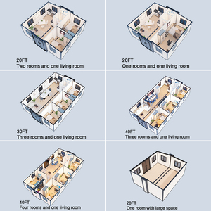 <span class=keywords><strong>Casa</strong></span> Container Pieghevole 20ft 40ft, Ufficio Prefabbricato Pronto all'Uso, <span class=keywords><strong>Casa</strong></span> Container Espandibile 3 <span class=keywords><strong>in</strong></span> 1 <span class=keywords><strong>in</strong></span> <span class=keywords><strong>Vendita</strong></span> - Product Image 4