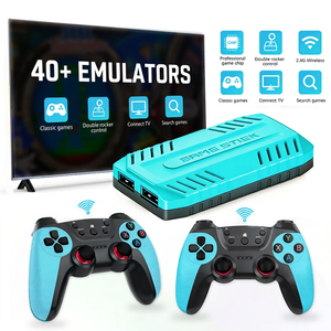 Consola de Juegos 4K Plug and Play con Tarjeta de 128 GB, 50000 Juegos Clásicos, 40 Emuladores Retro, Código Abierto, Doble 2.4G - Product Image 1