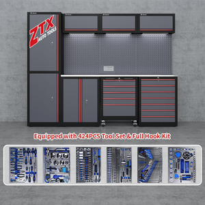Kit complet d'outils mécaniques 526 Plus 240 pièces, établi pour atelier de réparation automobile - Product Image 2
