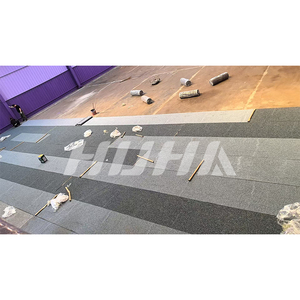 Rouleau de revêtement de sol acoustique insonorisant en <span class=keywords><strong>caoutchouc</strong></span>, matelas d'isolation phonique et d'amortissement des vibrations pour terrain de badminton - Product Image 5