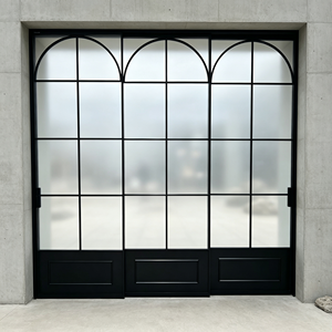Porte coulissante en aluminium à rupture de pont thermique Deioux durable avec système de fermeture amortie pour salon – Prix direct usine - Product Image 1