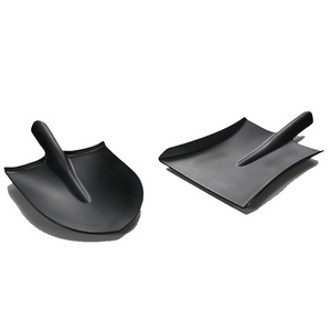 Piatti da portata per stoviglie in melamina nera di alta qualità creativa - Product Image 1