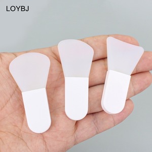 Mini Silicone Mặt nạ bàn chải trang điểm mặt nền tảng Kem che khuyết điểm Kem Applicator du lịch di động Gel trộn smear công cụ mỹ phẩm - Product Image 1