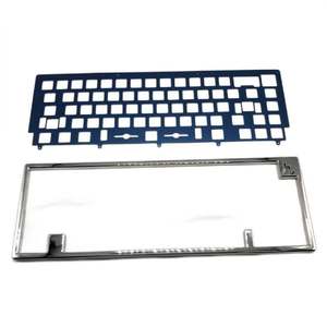 Nhà máy tùy chỉnh kim loại Anodizing Hợp kim nhôm bàn phím trường hợp tấm CNC gia công Bàn phím cơ khí - Product Image 2