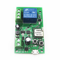 Ewelink — commutateur WiFi intelligent sans fil, Module relais, DC 7, 12, 32V, Jog, auto-verrouillage par application, contrôle par téléphone