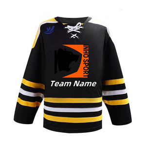 <span class=keywords><strong>Maillot</strong></span> <span class=keywords><strong>de</strong></span> <span class=keywords><strong>hockey</strong></span> sur glace en polyester personnalisé 2025, service OEM, vente en gros, haute qualité, 180g, dernier design, vêtements <span class=keywords><strong>de</strong></span> sport d'équipe - Product Image 6