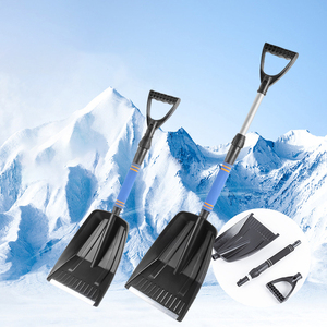Ensemble de pelle à neige multifonction portable en gros montage amovible pour l'hiver déneigement des chariots élévateurs outil propre - Product Image 2