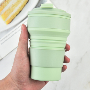 Tasse à eau pliante en silicone créative Sports de plein air Copo De Agua Tasse à eau en silicone portable <span class=keywords><strong>Mini</strong></span> tasse à eau de voyage - Product Image 6