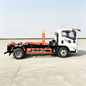 China Factory SINOTRUK WANGPAI Hook Arm Garbage Truck New Diesel Hook Lift Waste Truck Detachable Garbage <b>Bin</b> Hook Loader Truck - Product Image 6