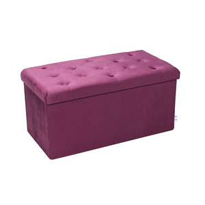 Table basse <span class=keywords><strong>de</strong></span> rangement pliable en velours, tabouret moderne, repose-pieds, <span class=keywords><strong>banc</strong></span> Long - Product Image 1