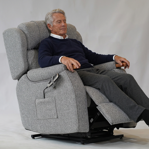 Fauteuil inclinable électrique en tissu pour seniors, fauteuil releveur pour personnes âgées, fauteuil inclinable pour maison de retraite - Product Image 6