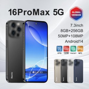 ปลดล็อค <span class=keywords><strong>PROMAX</strong></span> 5G กล้อง108MP 50MP สมาร์ทโฟนหน้าจอ7.3นิ้ว8GB <span class=keywords><strong>256GB</strong></span> Deca Core CPU ทำงานภาษาสเปน LTE CDMA - Product Image 5