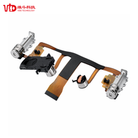 Motor Stepper VIRIS145 Penggerak Ganda Terpisah Auto Iris Phi9.7-10.5mm 3.0-5V untuk Kamera Keamanan Iris Aperture Stepper Motors