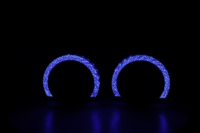 I9-C30 Cache de projecteur LED Angel Eye 5D RGB en cristal de 3 pouces pour la modification de l'éclairage automobile