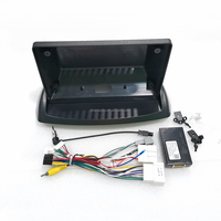 2008 RENAULT CLIO Adaptateur de fil d'installation stéréo 9 pouces Faisceau de câblage audio de voiture 16 broches avec boîte Canbus et gaine en PVC