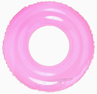 Bouée de natation semi-transparente gonflable en PVC écologique pour adultes – Offre spéciale
