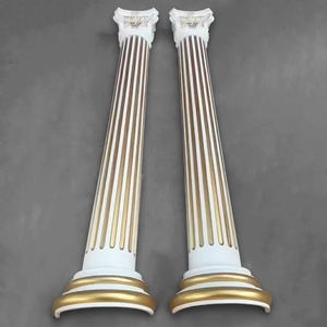 Everwall trang trí nội thất Roman cột đứng Polyurethane PU bọt trụ cột cơ sở và vốn có thể được cắt và kết hợp cho trong nhà và ngoài trời - Product Image 5