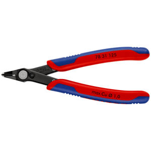 KNIPEX 78 31 125 คีมอเนกประสงค์อิเล็กทรอนิกส์ ด้ามจับหลายส่วน ขัดเงา 125 มม. - Product Image 1