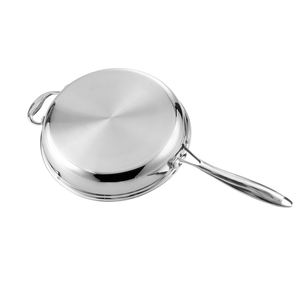 Nouvelles poêles à frire en titane tri-couches non toxiques, sans PTFE ni PFOA, poêle à frire martelée résistante aux rayures, antiadhésive pour la cuisson - Product Image 4