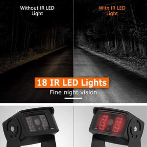 4PIN Heavy Duty AHD 1080P vista trasera cámara de respaldo marcha atrás visión nocturna impermeable caja de Metal visión nocturna impermeable 12V 24V - Product Image 2