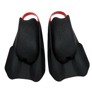 Aletas Cortas de Buceo de Silicona Personalizadas con Logotipo Impreso, Aletas Especiales para Entrenamiento de Natación Libre y Doble Breaststroke - Product Image 2