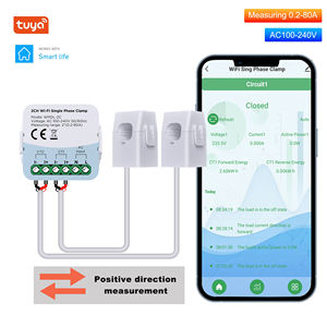 2 CTTuya WiFi Smart Open-Stromwandler Einphasen-Klemm leistungs messer - Product Image 1