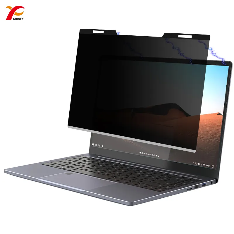 Universal magnetic suction anti peeping film suitable for laptop privacy filter