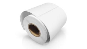 Rollo de Etiquetas Térmicas Autoadhesivas Impermeables de 4 x 6 Pulgadas, Etiqueta de Código de Barras en Blanco Directo, Hecha de Vinilo Duradero - Product Image 6