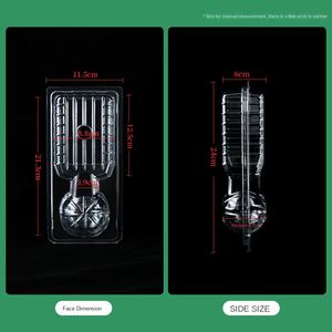 Varie piantine <span class=keywords><strong>di</strong></span> ortaggi e fiori scatola <span class=keywords><strong>di</strong></span> trasporto pepe pianta in vaso con guscio Blister protezione in plastica fioriera - Product Image 4