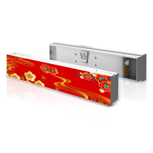 Écran numérique de bord de rayonnage P1.875mm sur mesure, écran en bande, affichage publicitaire LED étiré pour magasin de détail - Product Image 5