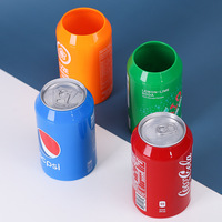 Offre Spéciale – Manchon en silicone 355 ml pour Coca-Cola, Sprite, Pepsi et Fanta – Style dissimulé – Protection antidérapante pour canettes de bière