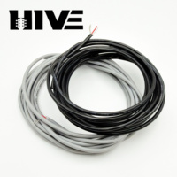 Câble de connexion pour micro de guitare électrique 2 conducteurs + fil de terre, câble audio pour guitare électrique, câble de blindage pour guitare