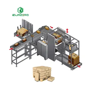 Fácil Instalação Máquinas De Empilhamento De Sacos De Paletes De Madeira Fabricantes De Máquinas De Paletização