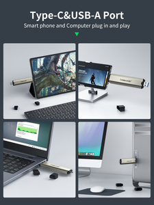 SD3L USB C 3.1 Gen2 10Gbps 2TB ad alta velocità M chiave SSD disco rigido esterno - Product Image 2
