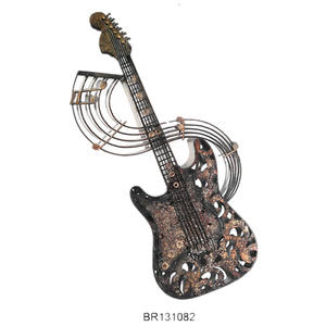 Art mural en <span class=keywords><strong>métal</strong></span> de style trompette, instrument de <span class=keywords><strong>musique</strong></span> antique, <span class=keywords><strong>décoration</strong></span> moderne pour la maison - Product Image 4