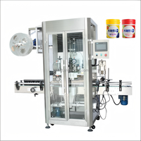 Machine d'étiquetage automatique électrique pour bouteilles carrées en plastique JHC, écran tactile PLC, haute précision, garantie 1 an pour les produits alimentaires et les boissons