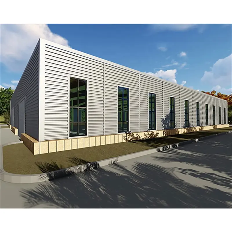 Light Weight Prefabricated Steel Structure Office Hotel Warehouse Workshop Building Pre-Engineered Structural Steel Building