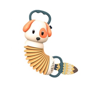 Jouets musicaux pour bébés chiens électriques, hochets apaisants, 200-10B, instruments <span class=keywords><strong>de</strong></span> <span class=keywords><strong>musique</strong></span>, jouet d'accordéon éducatif <span class=keywords><strong>de</strong></span> dessin animé avec son pour enfants - Product Image 3