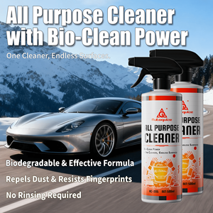 Nettoyant tout usage Autoquize 500ML Formule biodégradable multi-surfaces <span class=keywords><strong>pour</strong></span> voiture, maison, surfaces dures, anti-poussière, puissant - Product Image 1