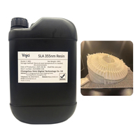Photopolymère rigide standard de la résine 355nm rigide universelle pour la résine photopolymérisable par lumière blanche d'usage universel d'imprimante de SLA 3D