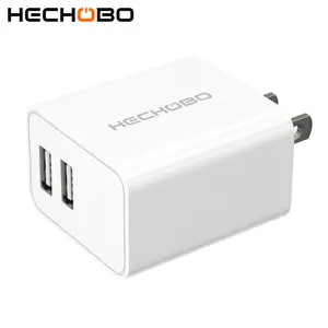 Amazons-cargador de pared con doble puerto usb, fuente de alimentación CC, 5V, 3.1A, 3A, 5 voltios, 3100mA, con PSE PARA BANCO DE ENERGÍA personalizado, superventas