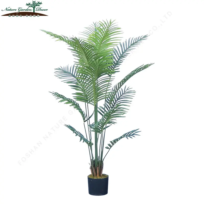 Faux arbre de palmier décoratif, décoration intérieure, plante artificielle longeur