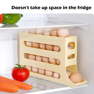 Tủ lạnh tự hoạt động 4 lớp Hộp đựng trứng tươi Hộp đựng trứng công suất cao - Product Image 4