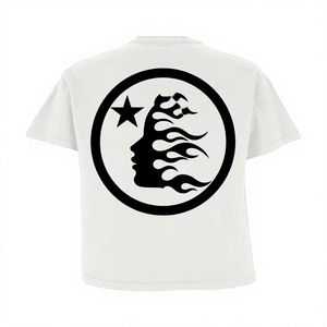 Camiseta de Hombre 100% Algodón, 240g, Estilo Formal, Diseño de Anime, Tejido Holgado, Anti-Encogimiento, Impresión Serigráfica - Product Image 3