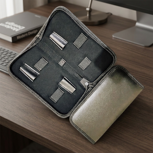 ASAP écologique Novation voyage organisateur pochette lavage fermeture éclair ensemble pour ciseaux personnalisable 3 poches étui beauté soins personnels - Product Image 2