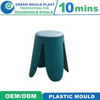 Chaise tabouret moulage par injection/moule chaise de table domestique plastique PP personnalisé plastique économique bon marché/outillage