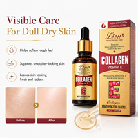 30ml Liru Hydratant Nourrissant Soins de la Peau du Visage Essence Acide Hyaluronique Vitamine E Sérum Visage