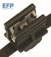 Attaches de câblage mobiles pour goujons de soudure, attaches de câblage pour équipement électrique, gestion des câbles de voiture avec boucle à clip métallique 5MMx200MM