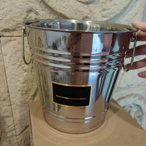 Chất Lượng Cao Giá Rẻ 13Cm 16Cm <span class=keywords><strong>18Cm</strong></span> 20Cm 22Cm 26Cm Thanh Thép Không Gỉ <span class=keywords><strong>Ice</strong></span> Xô Nước Giải Khát Bồn Tắm Nước Xô Với Xử Lý - Product Image 1